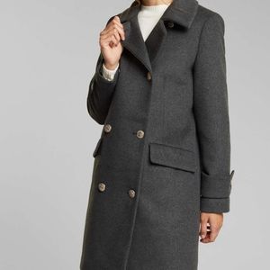 Espirit Deep Forest Green Pea coat